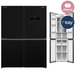 Panasonic 4 Door French Door Refrigerator 446 Liters 15.8 CFT - Black